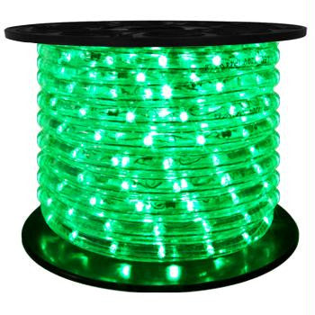 151' LED 2-Wire 120-Volt 1-2" Green Rope Light Spool (Vertical)