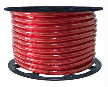 150' 2-Wire 120-Volt 1-2" Red Chasing Rope Light Spool