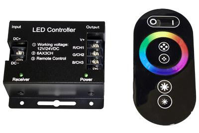 LED 12V-24V RGB Touch Controller