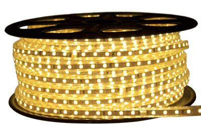 164' 120-Volt Warm White 3528 LED Strip Light Spool