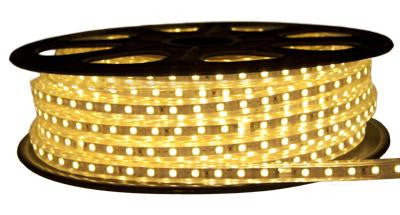 65' 120-Volt Warm White 3528 LED Strip Light Spool