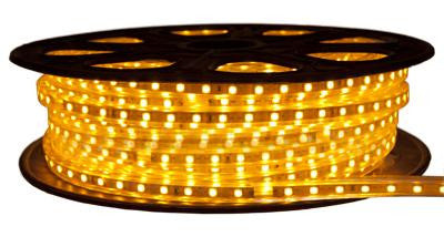 65' 120-Volt Yellow 3528 LED Strip Light Spool