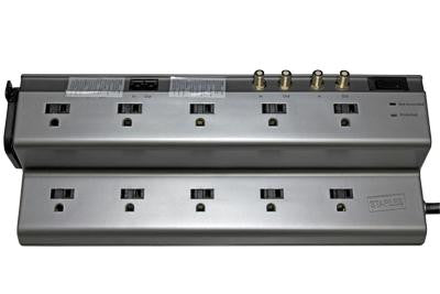 10 Outlet Surge Protector (4140 Joules)