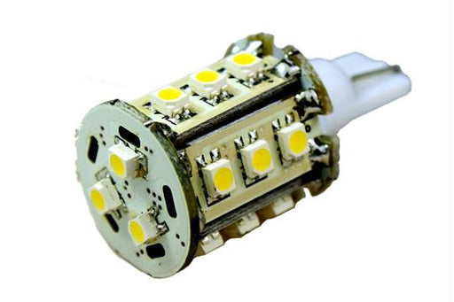 18 LED 12V Cool White Wedge Bulb (360 )