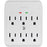 6OUTLET SURGE WHT