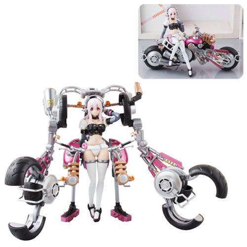 Nitro Super Sonico with Super Bike Robo  Action Figure      