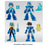 Mega Man "66 Action" Mini-Figures Display Box               