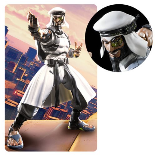 Street Fighter V Rashid SH Figuarts Action Figure           