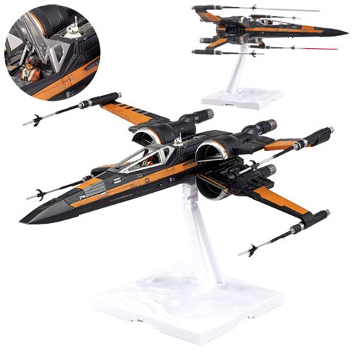 Star Wars: The Force Awakens Poe's X-Wing 1:72 Model Kit    