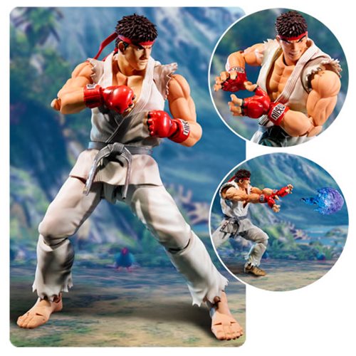 Street Fighter V Ryu SH Figuarts Action Figure              