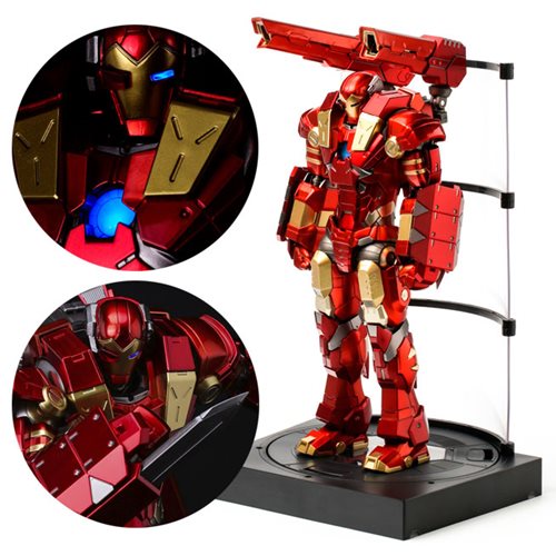 Iron Man with Plasma Cannon Re: Edit Light-Up Action Figure 