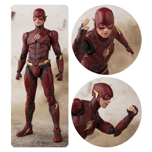 Justice League Flash SH Figuarts Action Figure P-Bandai Ex. 