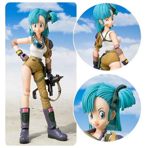 Dragon Ball Bulma SH Figuarts Figure P-Bandai Tamashii      