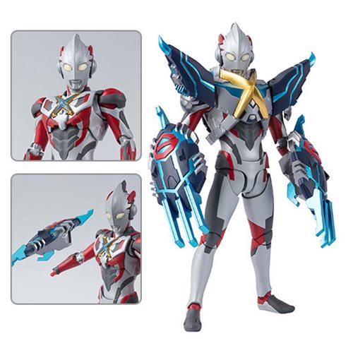 Ultraman X Ultraman X with Gomora Armor SH Figuarts Figure  