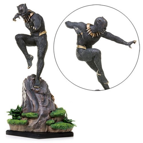 Black Panther Erik Killmonger Battle Diorama Series Statue  