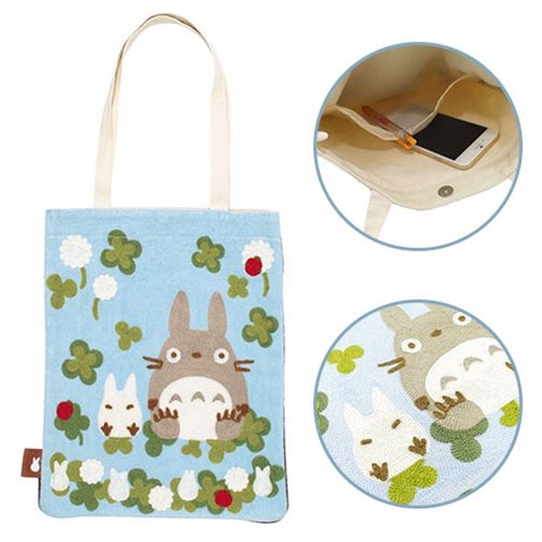 My Neighbor Totoro Totoro Among Clovers Tote Bag            