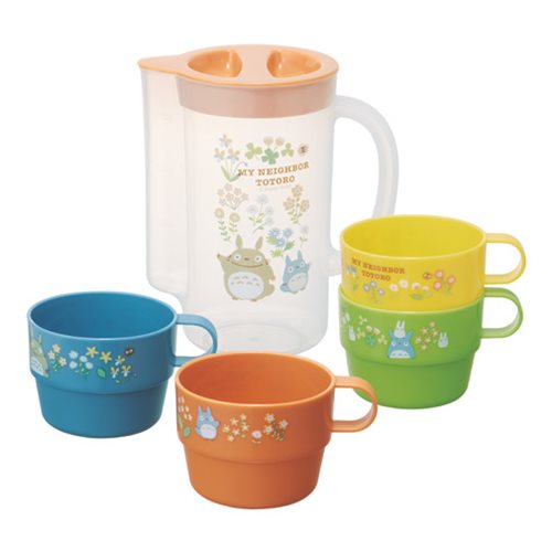 My Neighbor Totoro Totoro Flower Stackable Cup & Pitcher Set