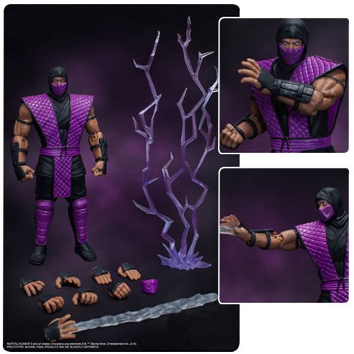 Mortal Kombat Rain 1:12 Scale Action Figure - NYCC 2018 Ex  