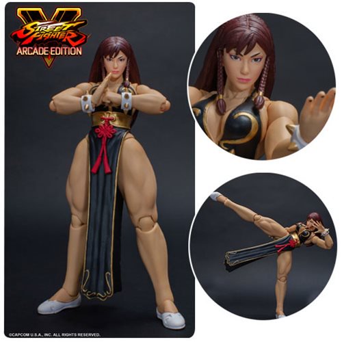 Street Fighter V Hot Chun-Li 1:12 Action Figure - 2018 Ex   