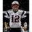 Tom Brady Unsigned Super Bowl 51 20x24 Scream Spotlight Metallic Photo TV00617