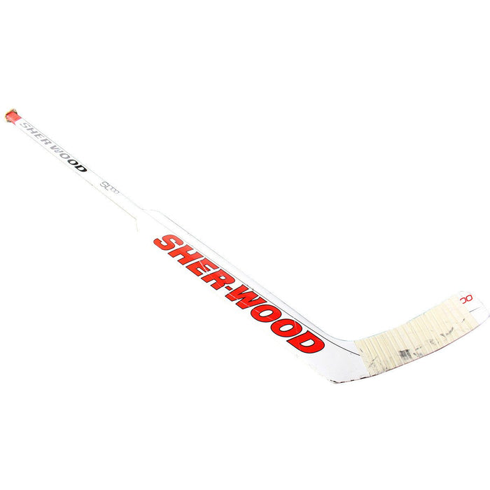 Martin Brodeur 2012-2013 / 2013- 2014 Game Used Stick SL700 Used Against Montreal Canadiens "MTL" Under Knob