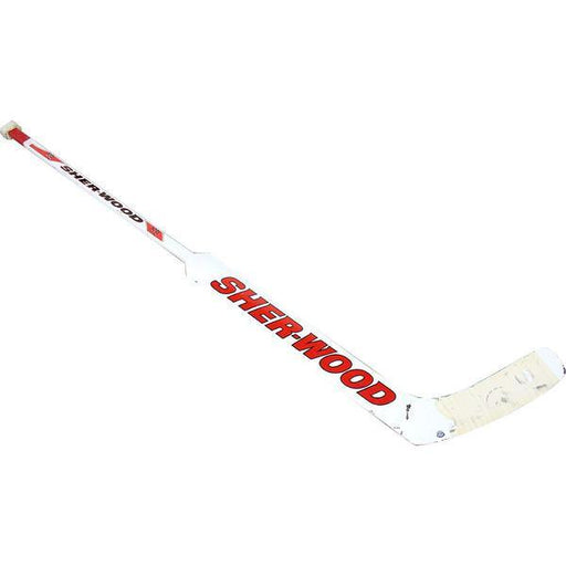 Martin Brodeur Second Round 2012 Playoffs Game Used Stick Sherwood MB30 Playoffs 2012 Game 4 "Phi 4" Knob