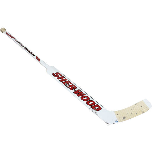 Martin Brodeur Regular Season Game Used Stick Sherwood MB30 "OTT" Knob used against Ottawa Senators