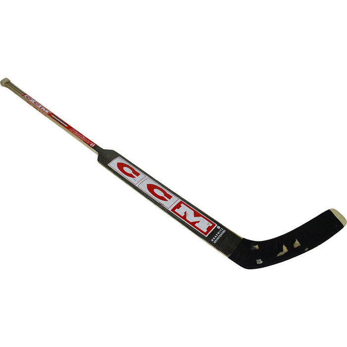 Martin Brodeur Opening Round 2001 Playoffs Game Used Stick CCM Heaton Helite 8 Playoffs 2001 Game 4 "CAR 4" Knob