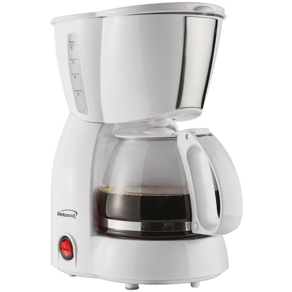 4 CUP COFFEE MAKER WHT