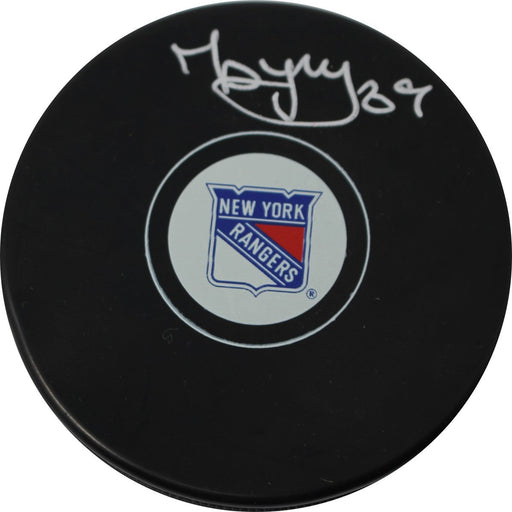 Pavel Buchnevich Signed New York Rangers Puck