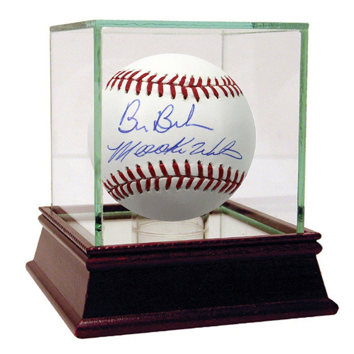 Bill Buckner/Mookie Wilson Dual Signed MLB Baseball MLB Auth