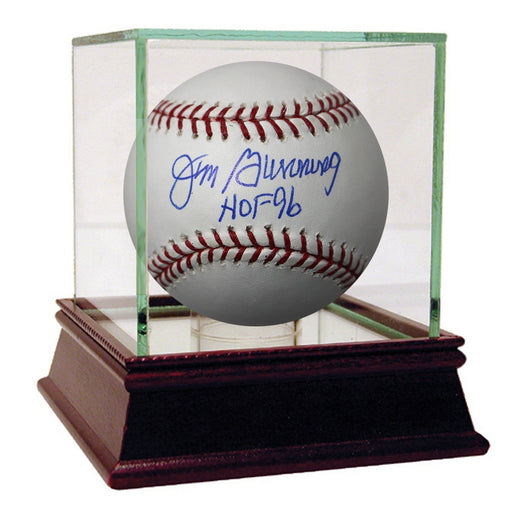 Jim Bunning Signed OMLB Baseball w/ HOF 96 Inscrip. ( JSA)