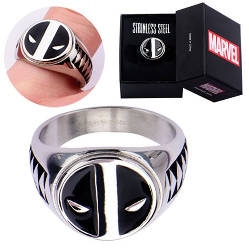 Deadpool Logo Ring                                          