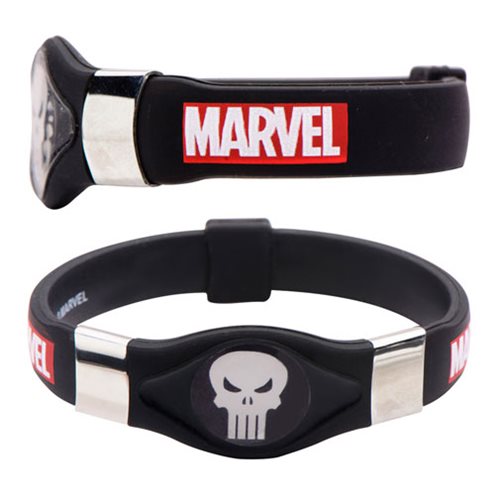 Marvel Punisher Skull Silicone Bracelet                     