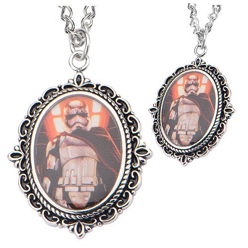 Star Wars VII Captain Phasma Stainless Steel Necklace       