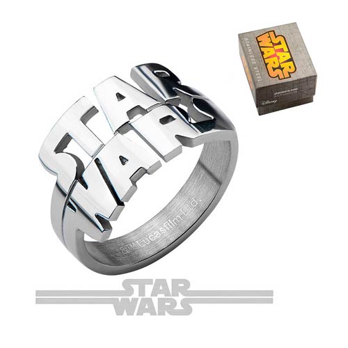 Star Wars Logo Cut Out Ring                                 