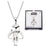 Star Wars Mandalorian Symbol Sterling Silver Necklace       