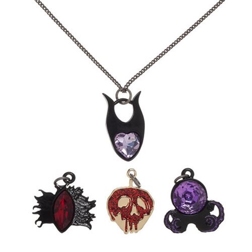 Disney Villains Interchangeable Charm Necklace              