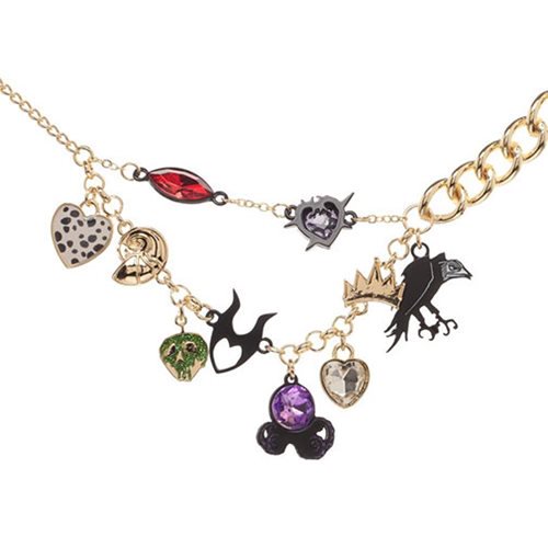 Disney Villains Charm Necklace                              