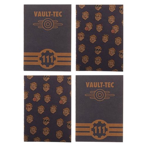 Fallout Pocket Notes 4-Pack Set                             