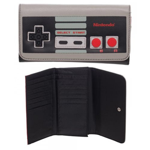 Nintendo Controller Flap Wallet                             