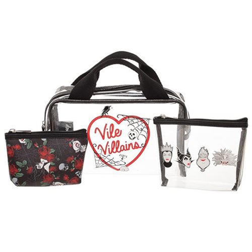 Disney Villains Travel Bag 3-Pack Set                       