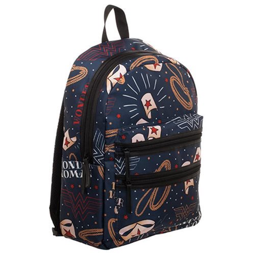 Wonder Woman Double Zip Backpack                            