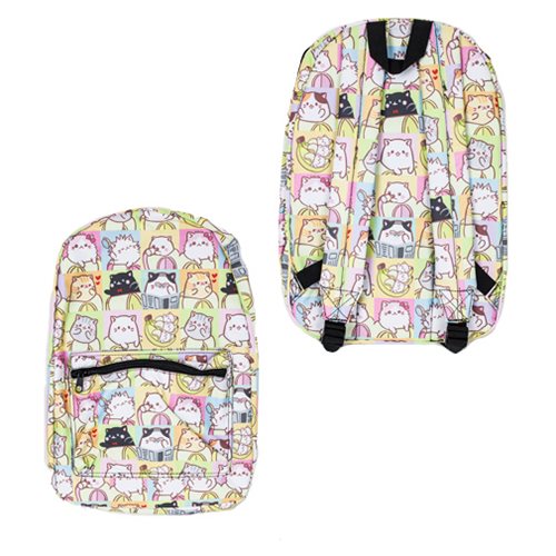 Bananya Tile Cat Sublimated Backpack                        