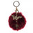 Wonder Woman Furry Pom Pom Handbag Charm                    