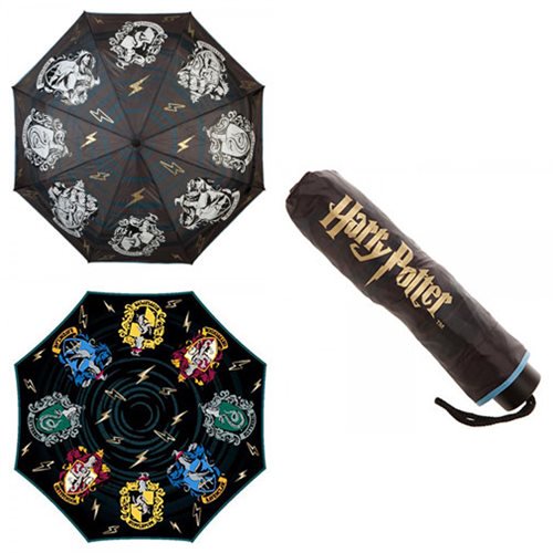 Harry Potter Crest Liquid Reactive Umbrella                 