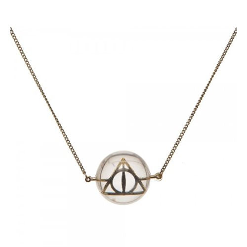 Harry Potter Deathly Hallows Acrylic Bubble Necklace        