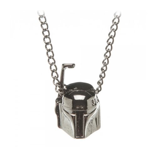 Star Wars Boba Fett Colorless 3D Necklace                   