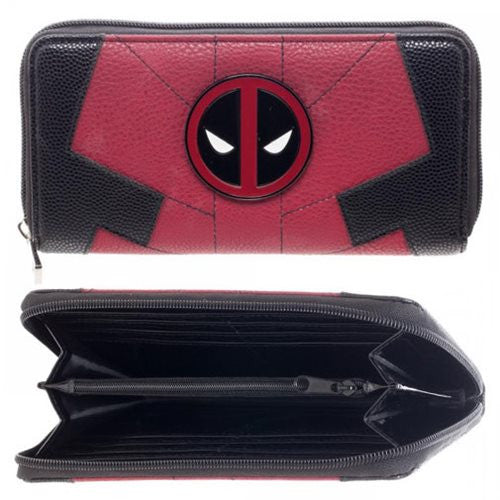 Deadpool Suit Zip-Around Wallet                             