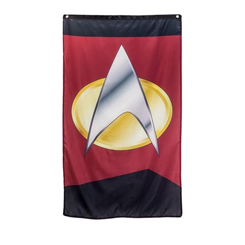 Star Trek: The Next Generation Command Badge Banner         